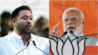 ‘Modi, Nitish are not mass leaders’: Tejashwi Yadav mocks PM’s Bihar rally amid NDA-RJD war of words | India News