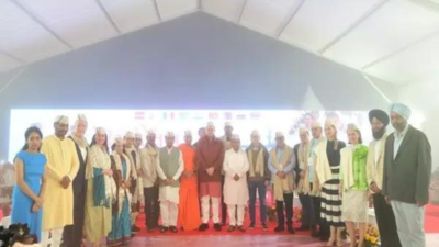 Uttarakhand CM hosts foreign diplomats on eve of International Yoga Day | India News