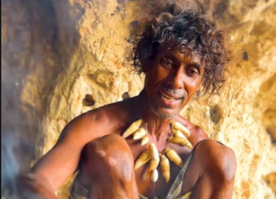 ‘Last Caveman on Earth’ : This 62-year-old lives like it’s the Stone Age