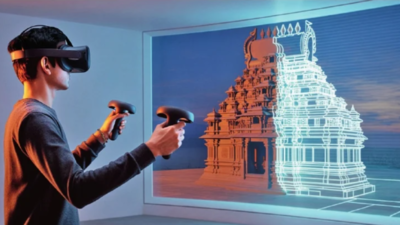 AR-VR technologies can democratise access to cultural heritage Image generated by AI