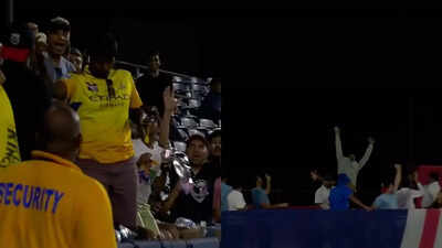 MLC 2025: Spectators take stunning one-handed flying catches on back-to-back nights – watch video | Cricket News