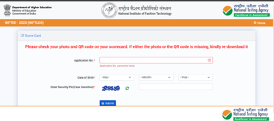 NIFTEE final result 2025 released at exams.nta.ac.in: Direct link to download scorecards here