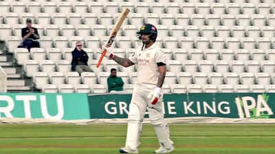 County Championship: Signed for two matches, Ishan Kishan smashes blistering 87 on debut | Cricket News