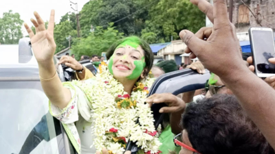 Kaliganj bypolls: TMC candidate Alifa Ahmed secures landslide victory against BJP’s Ashish Ghosh; CM Mamata Banerjee expresses gratitude | India News