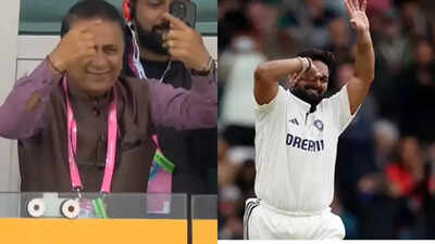 India vs England Test: Sunil Gavaskar calls for Rishabh Pant’s signature somersault celebration, wicketkeeper politely declines – WATCH | Cricket News