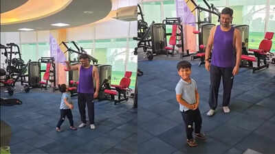 ‘Mahi bhaiya…’: Ex-India cricketer shares an adorable video of MS Dhoni playing with his son – Watch | Cricket News
