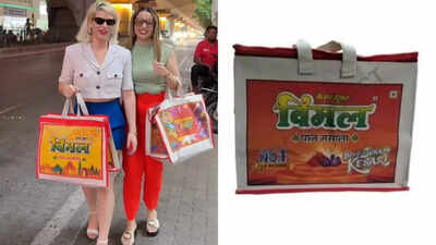 Vimal over Vuitton? Foreigners are now flexing Vimal bags like fashion icons!