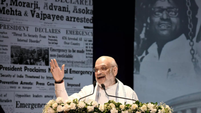 ‘Nation never bows down to dictatorship’: Amit Shah criticises Congress for 1975 Emergency; govt to observe June 25 as ‘Samvidhan Hatya Diwas’ annually | India News