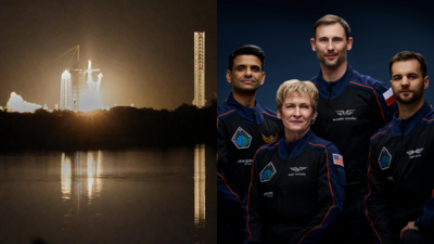 What A Ride! I’m not alone: Shubhanshu Shukla’s first reaction from space