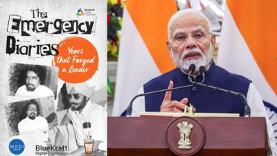 ‘Swamiji’ in jail: Book chronicles PM Modi’s daring underground role during Emergency | India News