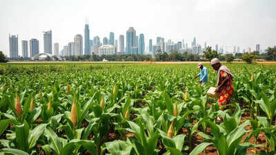 Nigerian farms battle traffic, developers in downtown Abuja