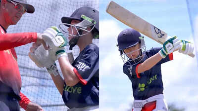 MLC 2025: Ricky Ponting turns waterboy for son as he braves heat in the nets session – Watch video | Cricket News