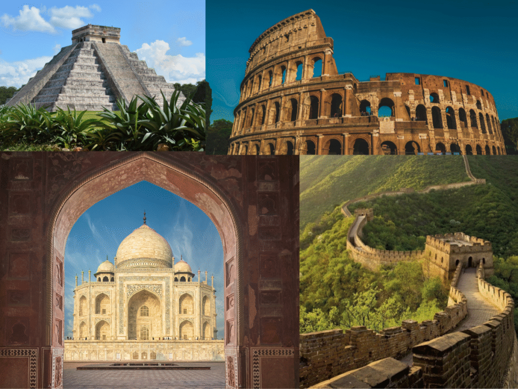 7 Wonders of the World and where are they located