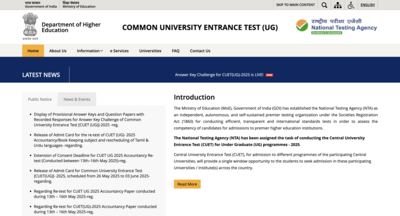 CUET UG Result 2025 Date: Check when and how to download final answer key, scorecards