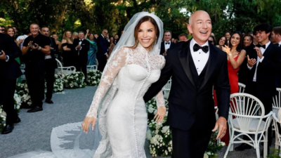 Man and wife: Jeff Bezos, Lauren Sanchez tie knot in Venice; A-listers in attendance