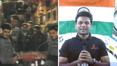 Nostalgia hits hard: 41 years after Rakesh Sharma’s ‘saare jahan se acha’, Shubhanshu Shukla calls India ‘majestic’ from space | India News
