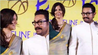 Aamir Khan’s girlfriend Gauri Spratt takes a dig at his acting skills: ‘There’s always room for improvement’ | Hindi Movie News