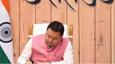 “PM Modi inspired countrymen with important topics”: Uttarakhand CM Dhami praises Mann Ki Baat | India News