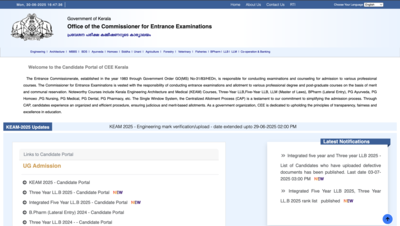 KEAM 2025 application correction window opens at cee.kerala.gov.in: Here’s how to make changes online