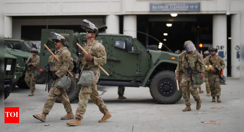 Unrest in LA: Donald Trump sends in troops to control immigration protests; Governor Newsom calls move ‘inflammatory’