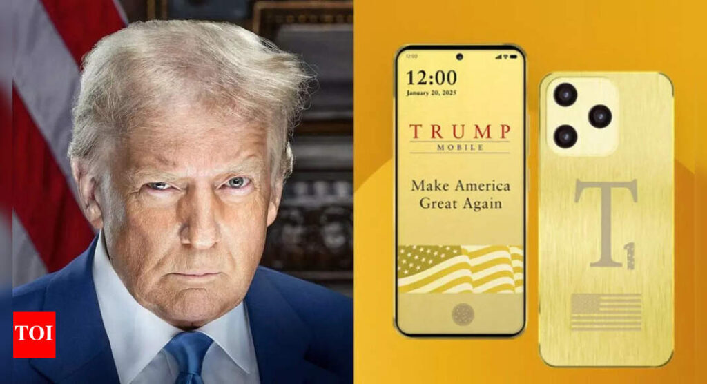 ‘Only allows you to text in caps’: Donald Trump launches mobile phones; social media reacts