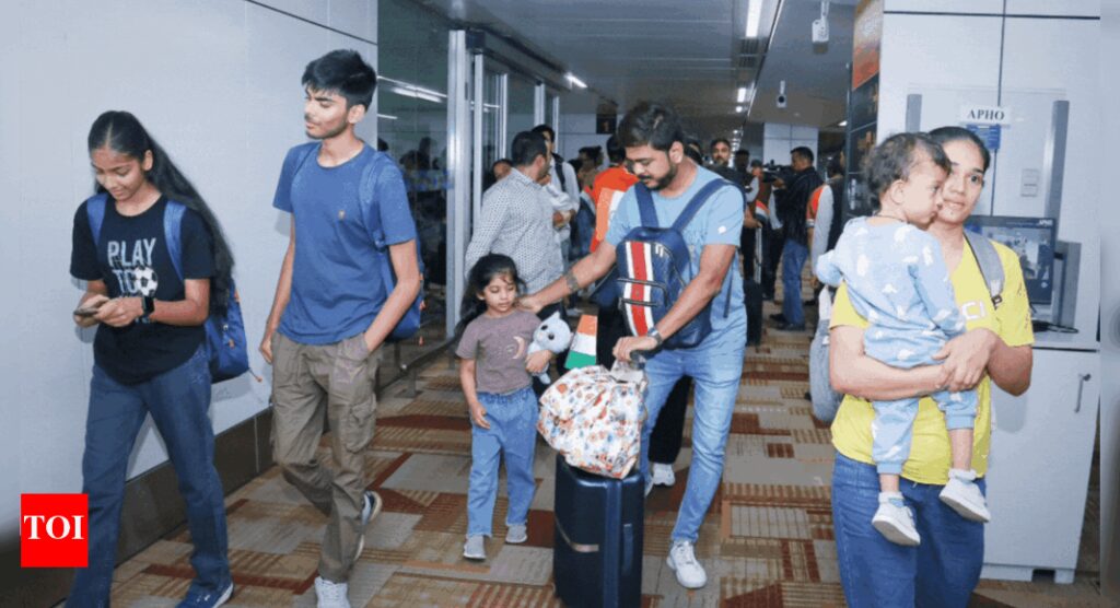 Operation Sindhu update: 165 Indians arrive in Delhi from Israel; MEA confirms safe evacuation | India News