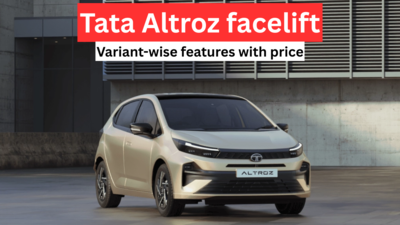 Tata Altroz facelift: Variant-wise features, with price and powertrain options explained