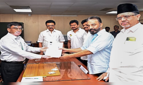 Kamal Haasan files Rajya Sabha nomination, strengthens political presence in Tamil Nadu