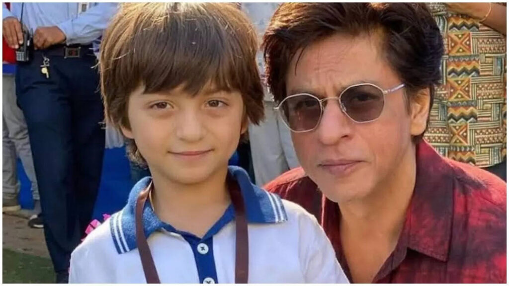 Watch: When Shah Rukh Khan turned super dad as his son AbRam adorably crashed his interview: “Papa my thumb…” |