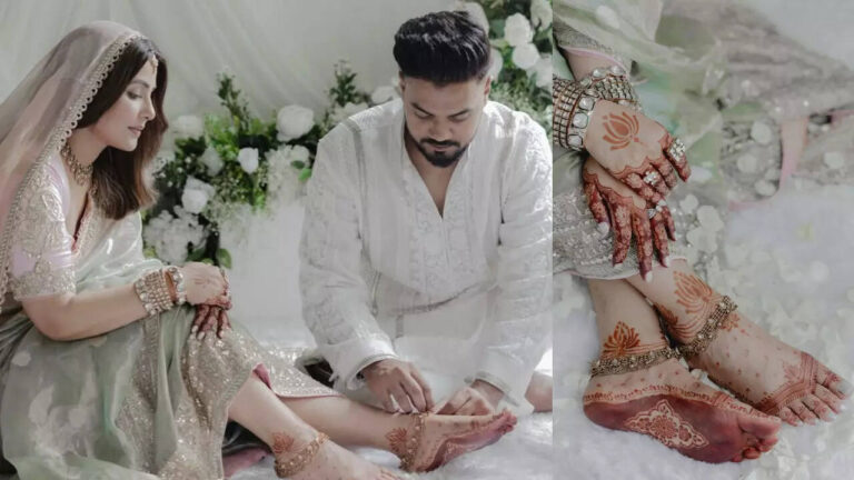 Hina Khan just started the ‘Sole Mehendi’ trend, these 5 designs will make you rethink your bridal foot art