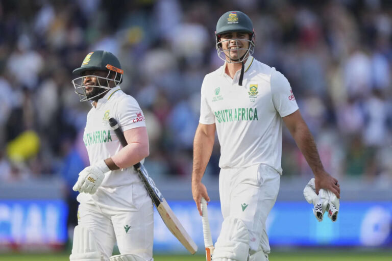 South Africa 43/4 in 22.0 Overs | AUS vs SA Live Score, WTC Final 2025: Australia on top as South Africa trail by 169 Runs