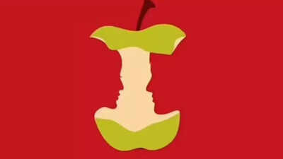 Optical illusion personality test: Apple or humans? What you see first shows if you are logical or emotional