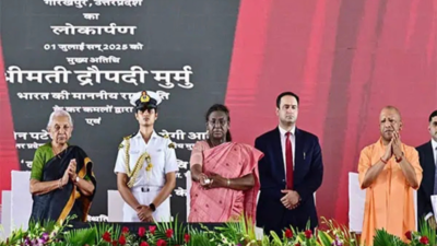 UP: President Murmu inaugurates Mahayogi Guru Gorakhnath AYUSH University in Gorakhpur | India News