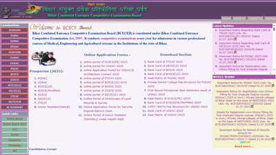 BCECEB Bihar releases first round seat allotment result for engineering admissions 2025 today at bceceboard.bihar.gov.in