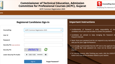 Gujarat PGCET 2025 admit card released: Check direct link to download at gujacpc.admissions.nic.in
