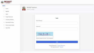 SKUAST Kashmir Result 2025: UET-UG entrance exam result announced at skuastkashmir.ac.in: Direct link