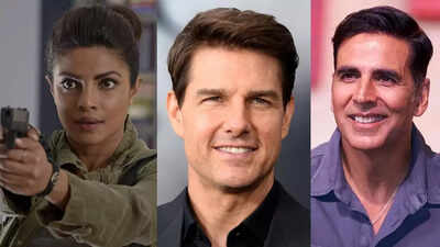 Netizens laud Priyanka Chopra as she takes Akshay Kumar’s name on a global platform with Tom Cruise and appreciates him: ‘PC will never not be iconic’ | Hindi Movie News