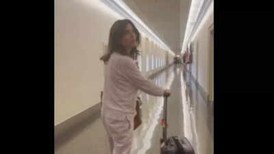 Watch: Nancy Mace reaches DC to vote for ‘Big, beautiful bill’ in pink pajamas, says her flights were cancelled
