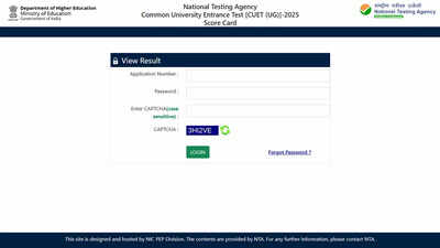CUET UG 2025 scorecards released at examinationservices.nic.in, check direct link here