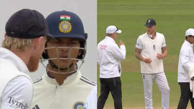 Controversy at Edgbaston! Yashasvi Jaiswal takes late DRS call; Ben Stokes gets into heated exchange with umpire | Cricket News