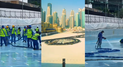 Renovating the world’s largest fountain: The hidden work behind Dubai’s iconic water show | World News