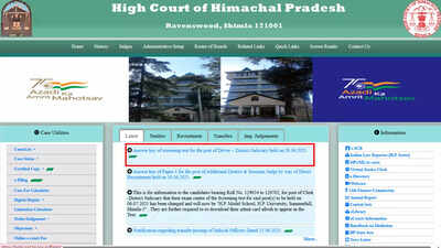 Himachal HC releases Driver screening test answer key; submit objections by July 6