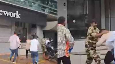 MNS workers vandalise Sushil Kedia’s Mumbai office after ‘30 years here, still won’t speak Marathi’ post, dare to Raj Thackeray; watch | Mumbai News