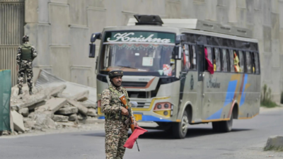 J&K: 36 Amarnath pilgrims injured as bus hits others | India News