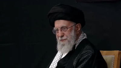 Iran’s Khamenei makes first public appearance since Israel conflict; attends mourning event – video