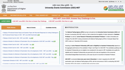 UGC NET answer key 2025 for June exams released at ugcnet.nta.ac.in: Raise objections online by this date, direct link here