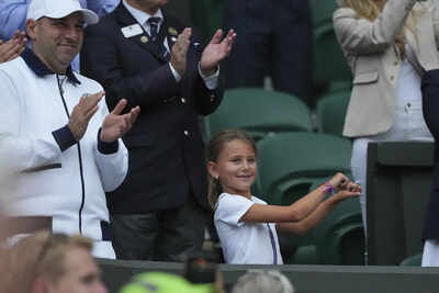 Wimbledon: Novak Djokovic’s daughter steals spotlight with adorable dance after win | Watch | Tennis News