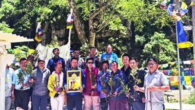 Dalai Lama’s b’day under tree that grew from his walking stick | India News