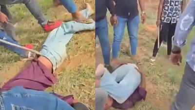 Darshan case rerun? Bengaluru youth stripped, thrashed with sticks for sending obscene messages to minor girl; 8 arrested | Bengaluru News