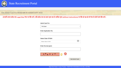 RPSC recruitment 2025: Admit card for Research Assistant written examination released, check direct link here